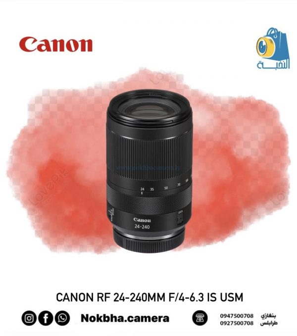 Canon RF 24-240mm f4-6.3 IS USM Lens