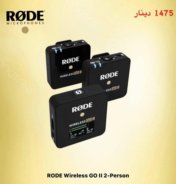 Rode Wireless GO II Dual Channel Wireless Microphone