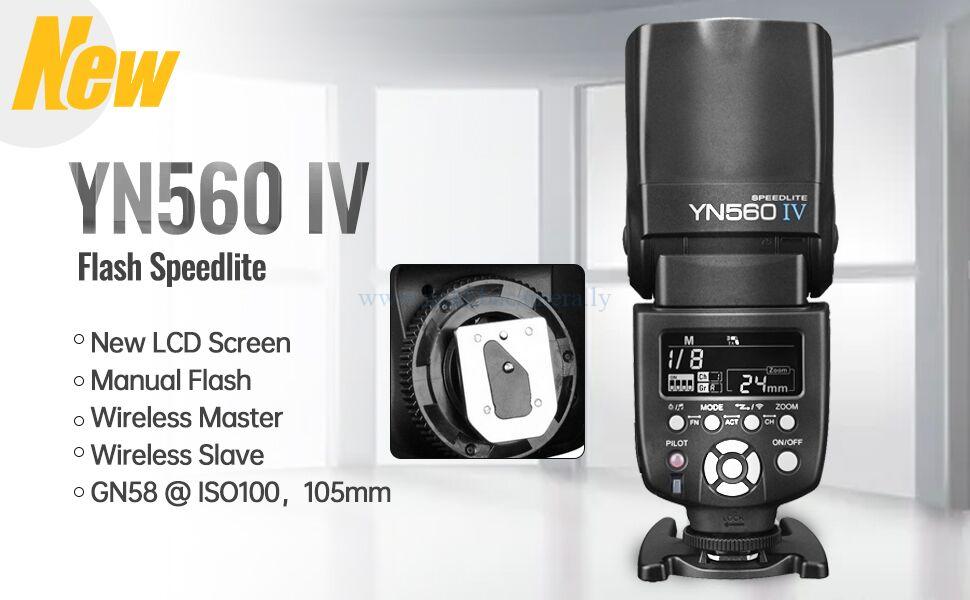 YONGNUO YN560 IV Wireless Flash Speedlite FOR CANON