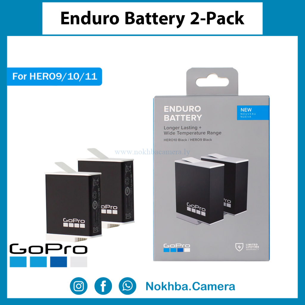 Enduro Extended Cold Weather Battery 2-Pack (HERO11)