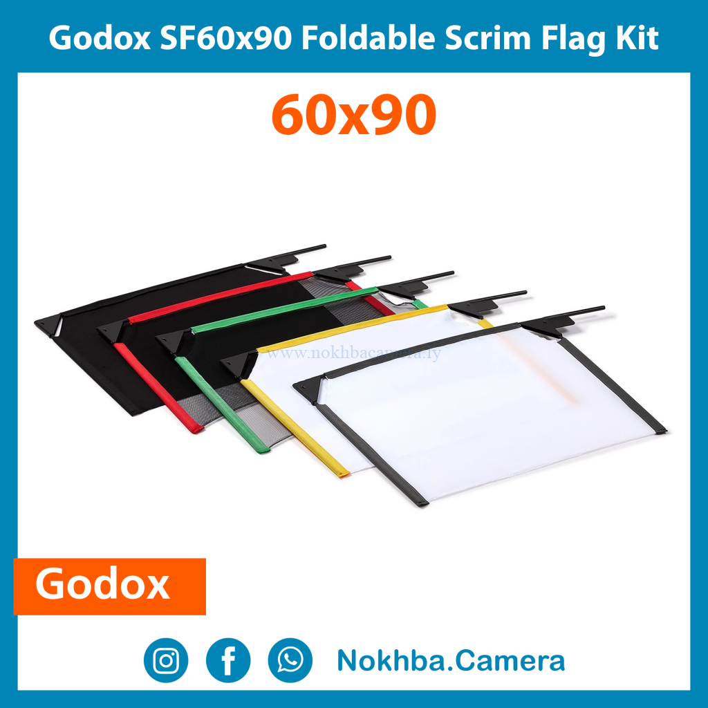 Godox SF60x90 Foldable Scrim Flag Kit