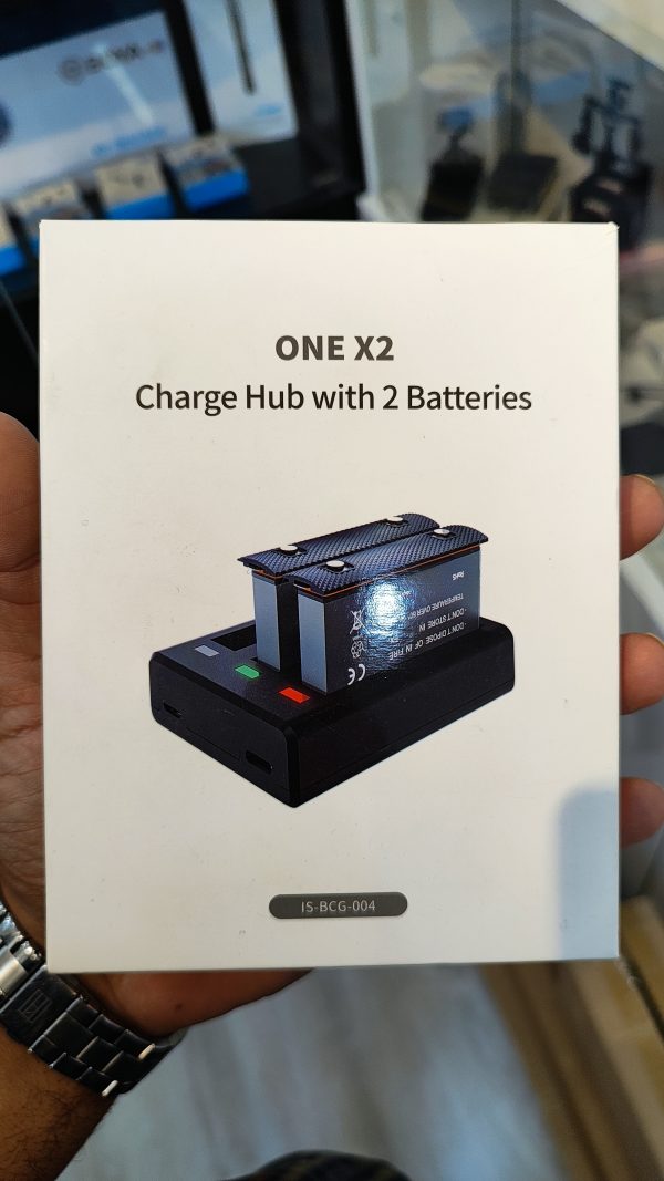 Charge Hub With 2 Batteries Insta360 ONE X2