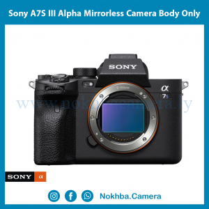 Sony A7S III Alpha Mirrorless Camera Body Only