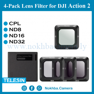 TELESIN 4-Pack Lens Filter For Action 2