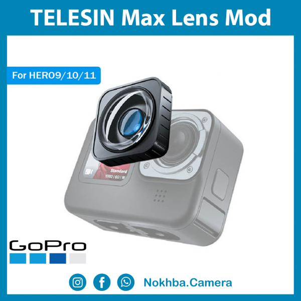 TELESIN Max Lens Mod for GoPro Hero 9-10-11