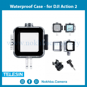 TELESIN Waterproof Case - for DJI Action 2