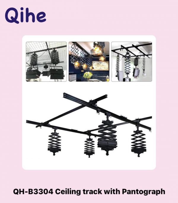 QH-B3304 Studio Ceiling Track Pantograph