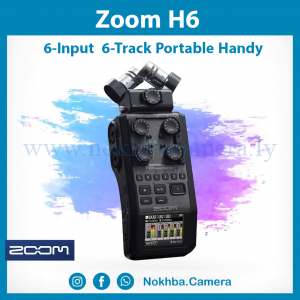 Zoom H6 All Black 6-Input / 6-Track Portable Handy