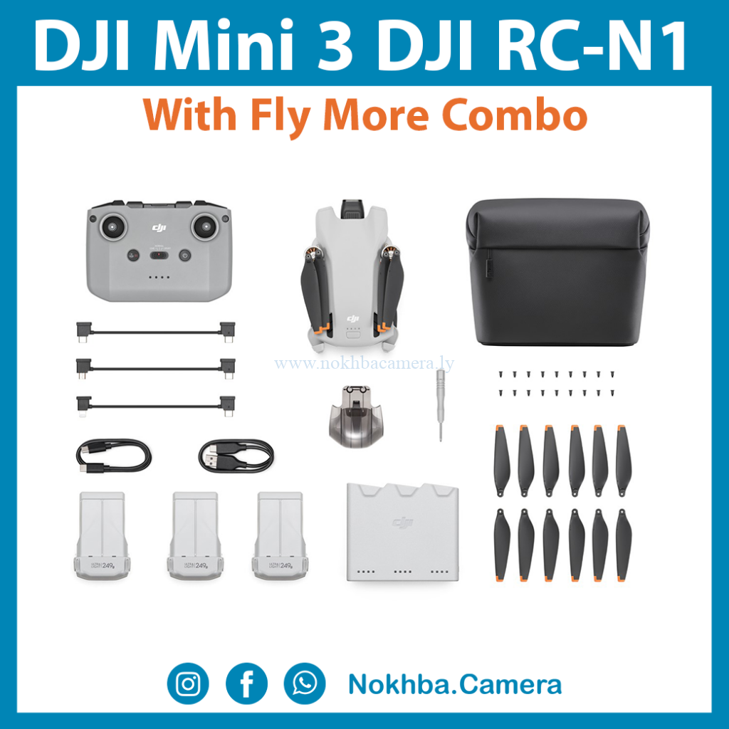 DJI Mini 3 DJI RC-N1-COMBO